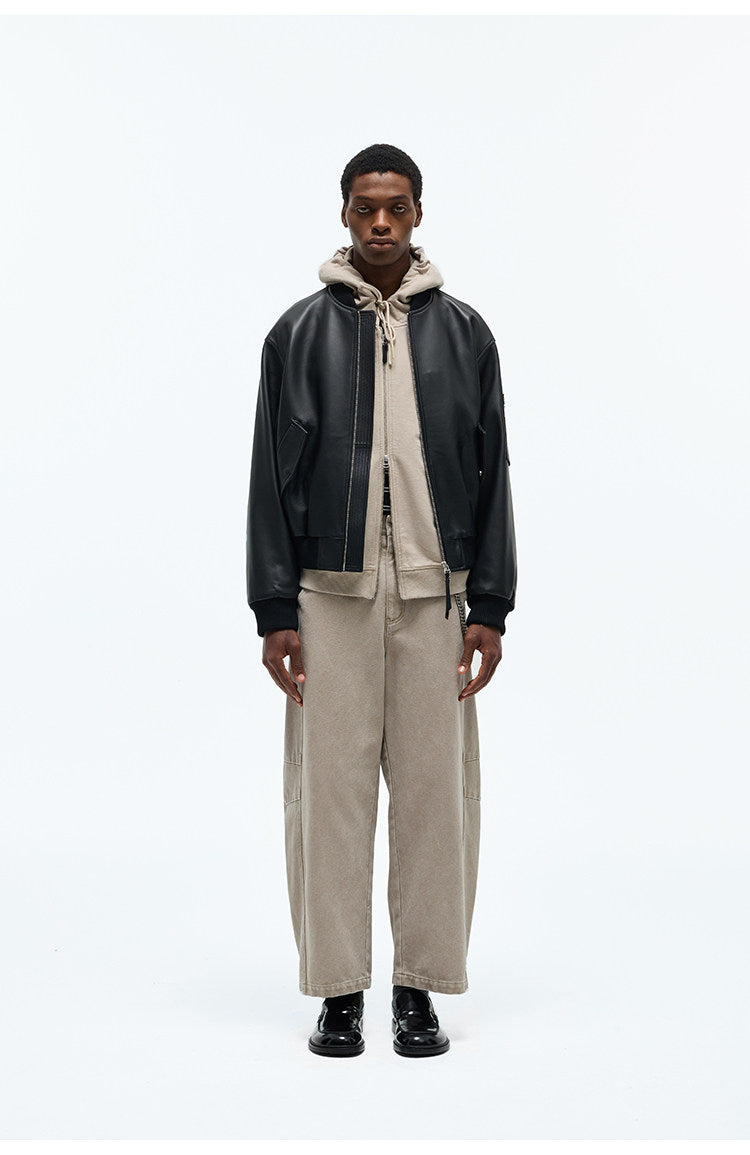 Damage Wash Casual Pants