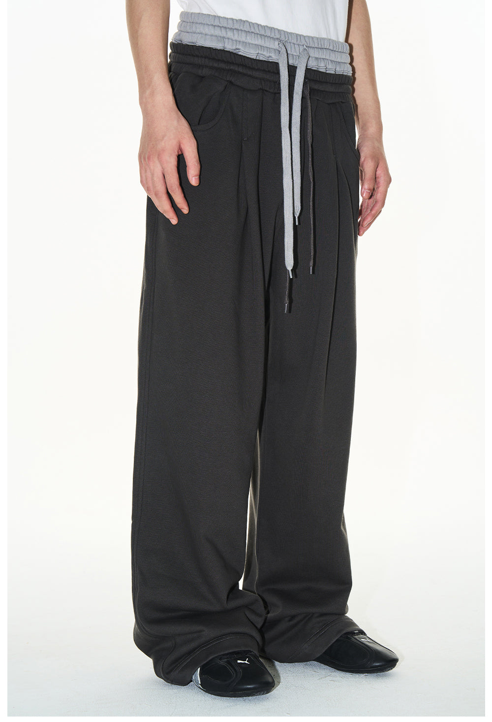 Double-Waist Sweatpants
