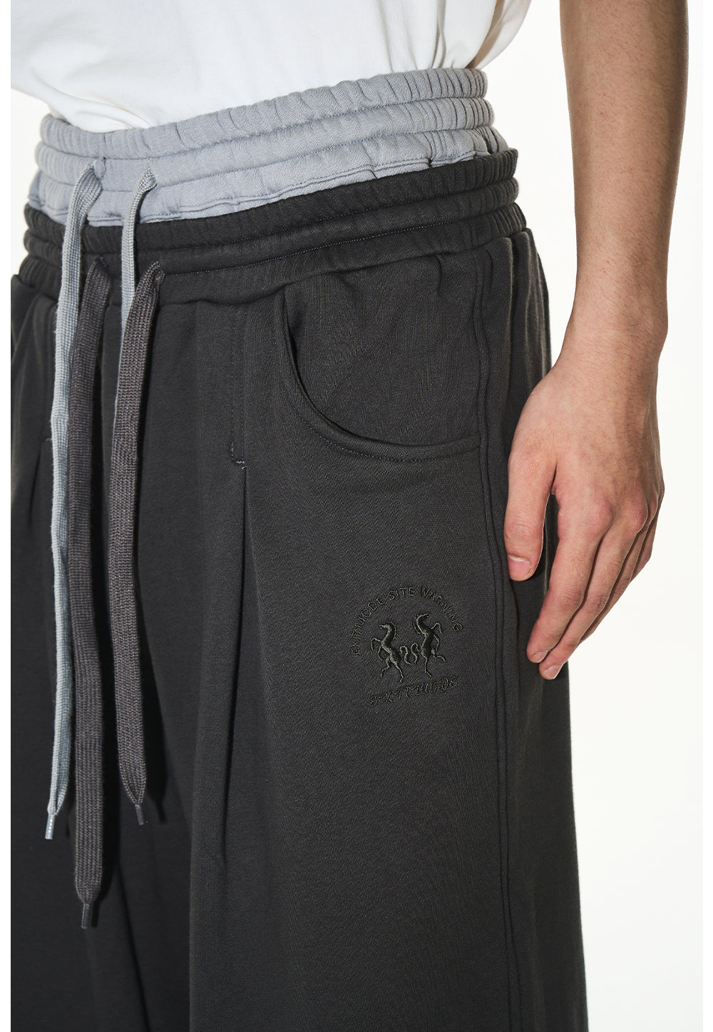 Double-Waist Sweatpants