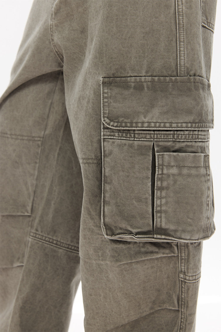 3D Pocket Loose Cargo Pants