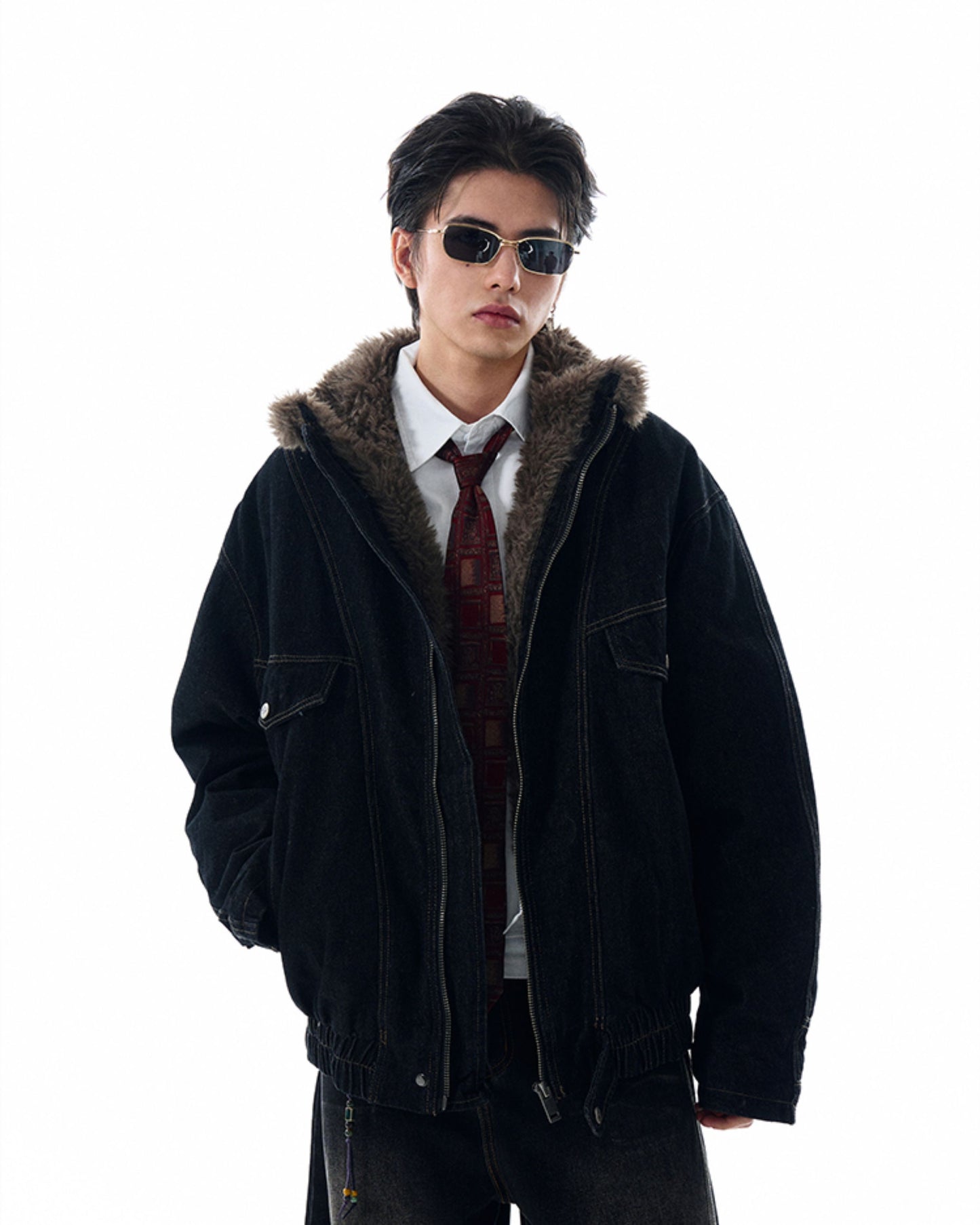 Heavy Washed Denim Jacket