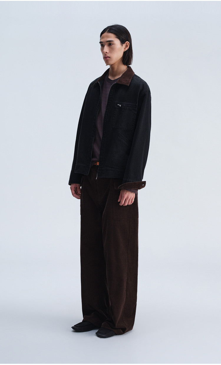 Corduroy Casual Workwear Jacket