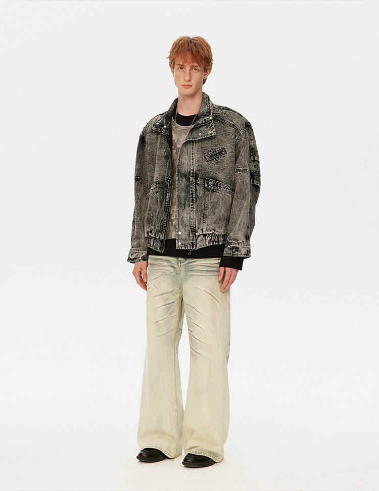 Distressed Workwear Jacket