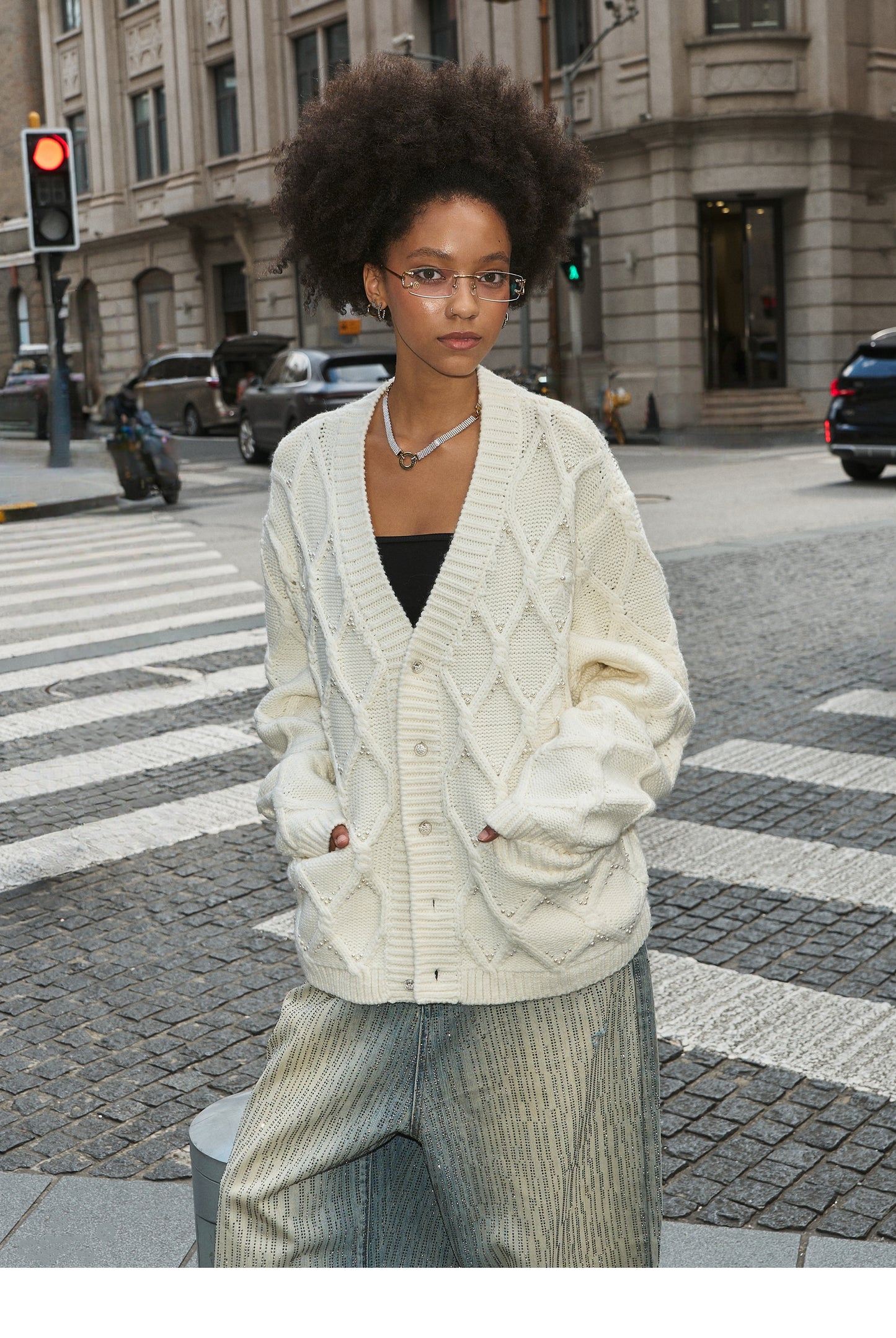 Lazy Loose Knit Cardigan