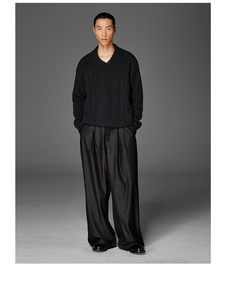 Shawl Collar Sweater