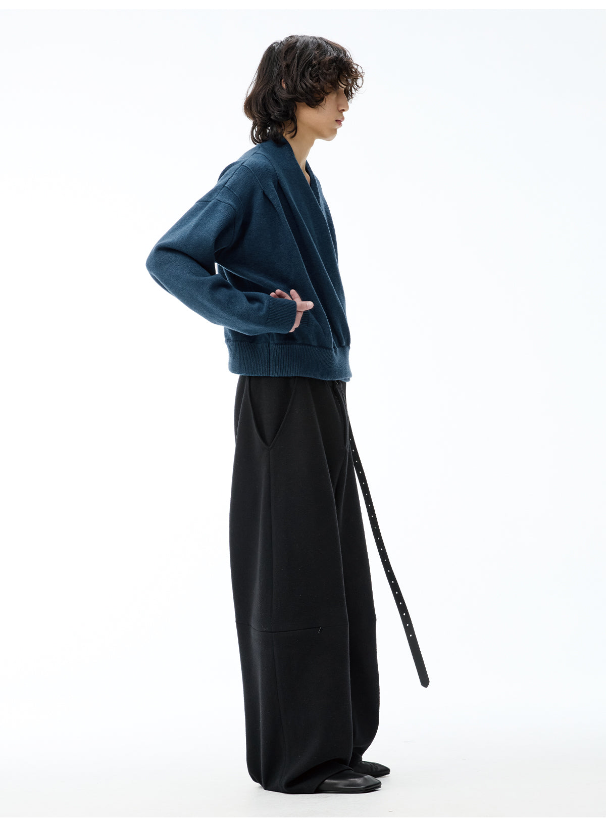 Crossover Knit Cardigan