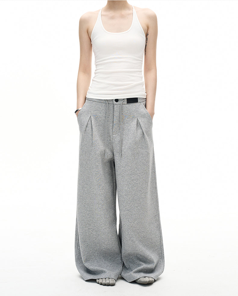 Drape Wide Leg Sweatpants