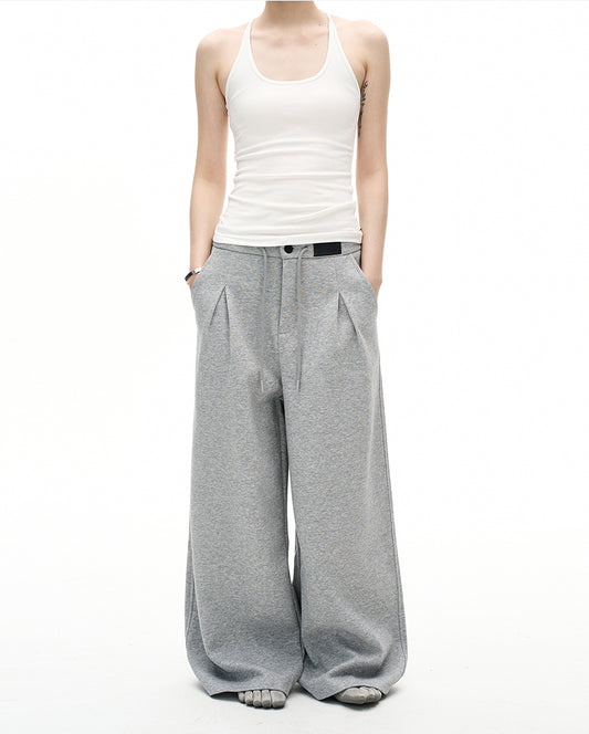 Drape Wide Leg Sweatpants