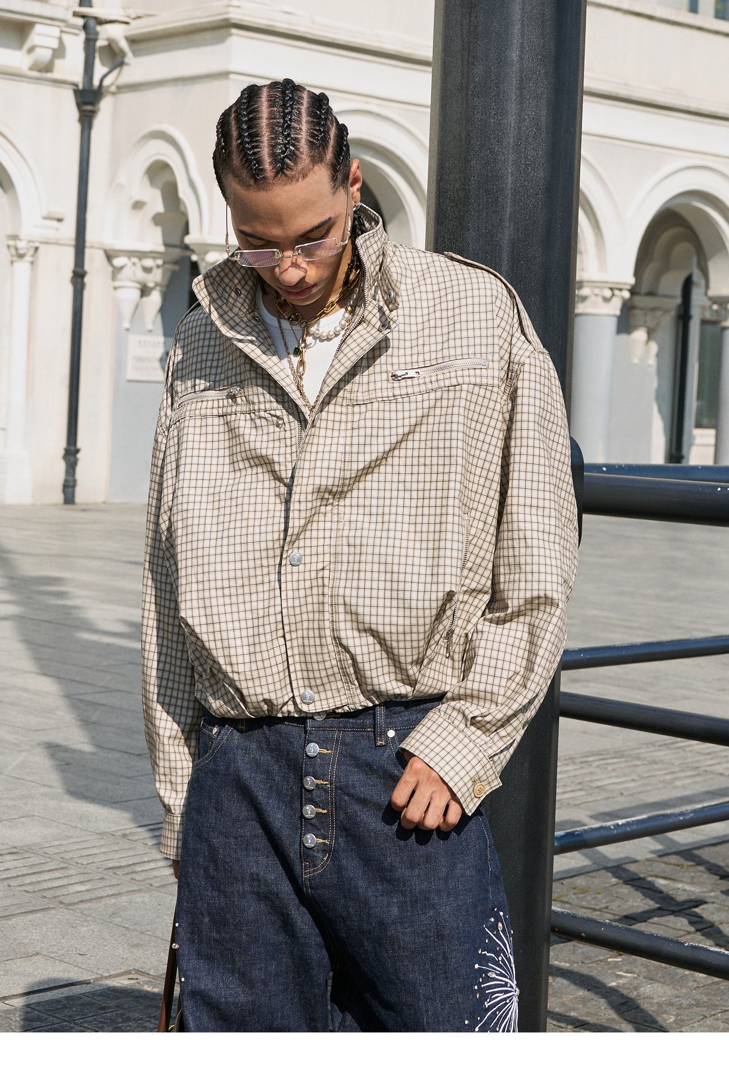 Short Wide Casual Jacket