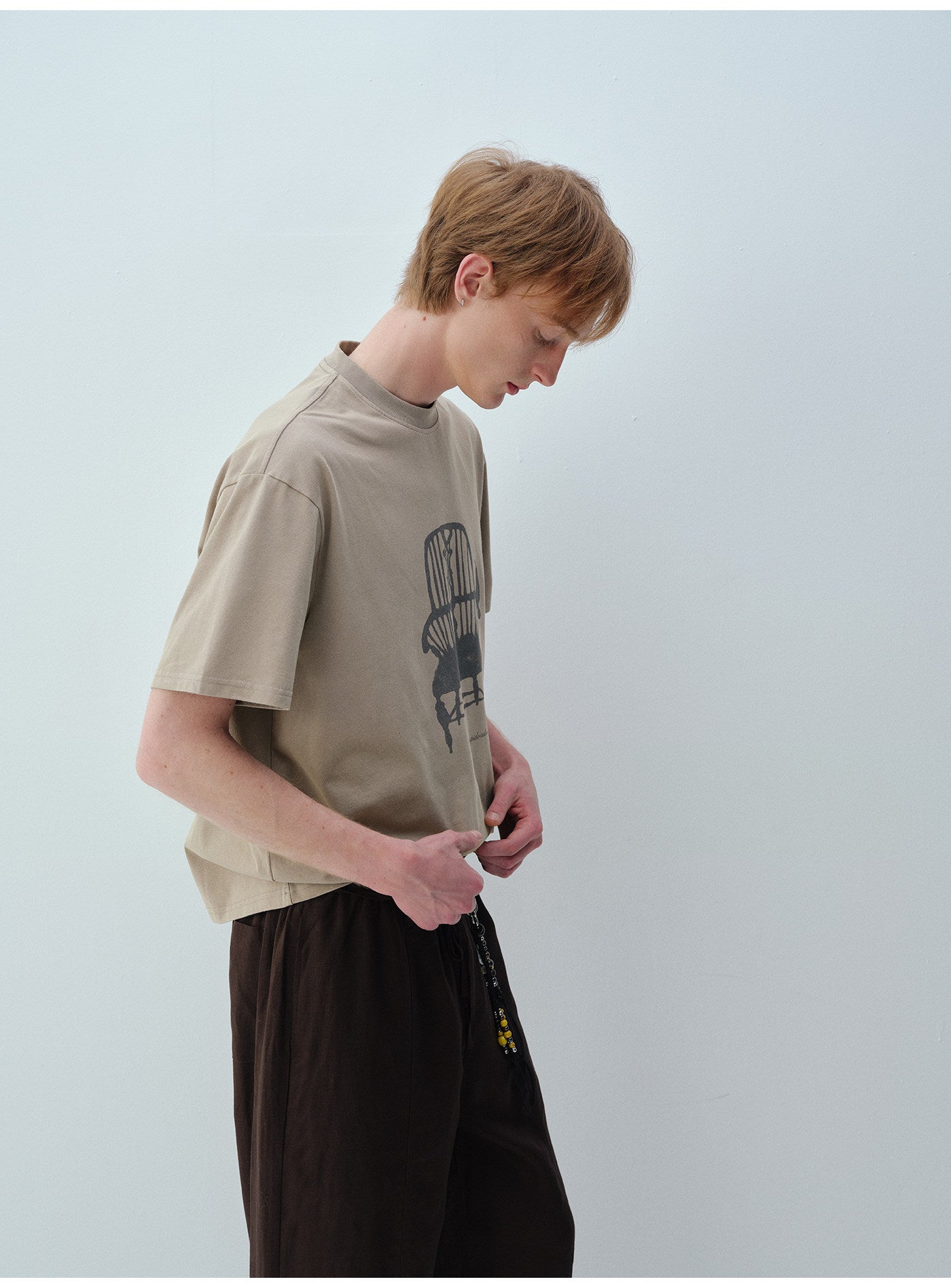 Two-Tone Chair Print T-Shirt