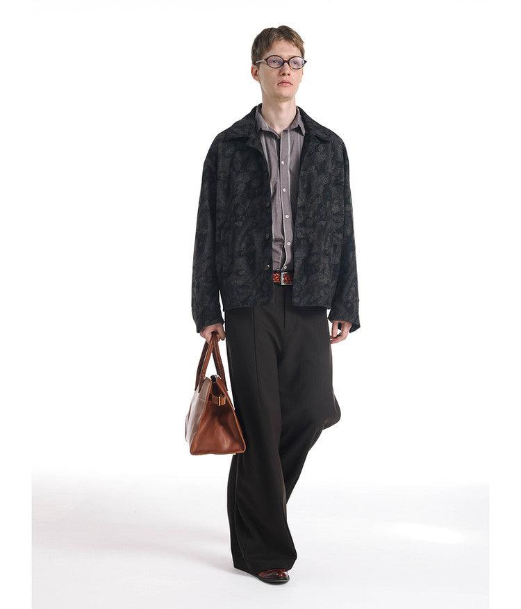 Dark Pattern Paisley Jacket