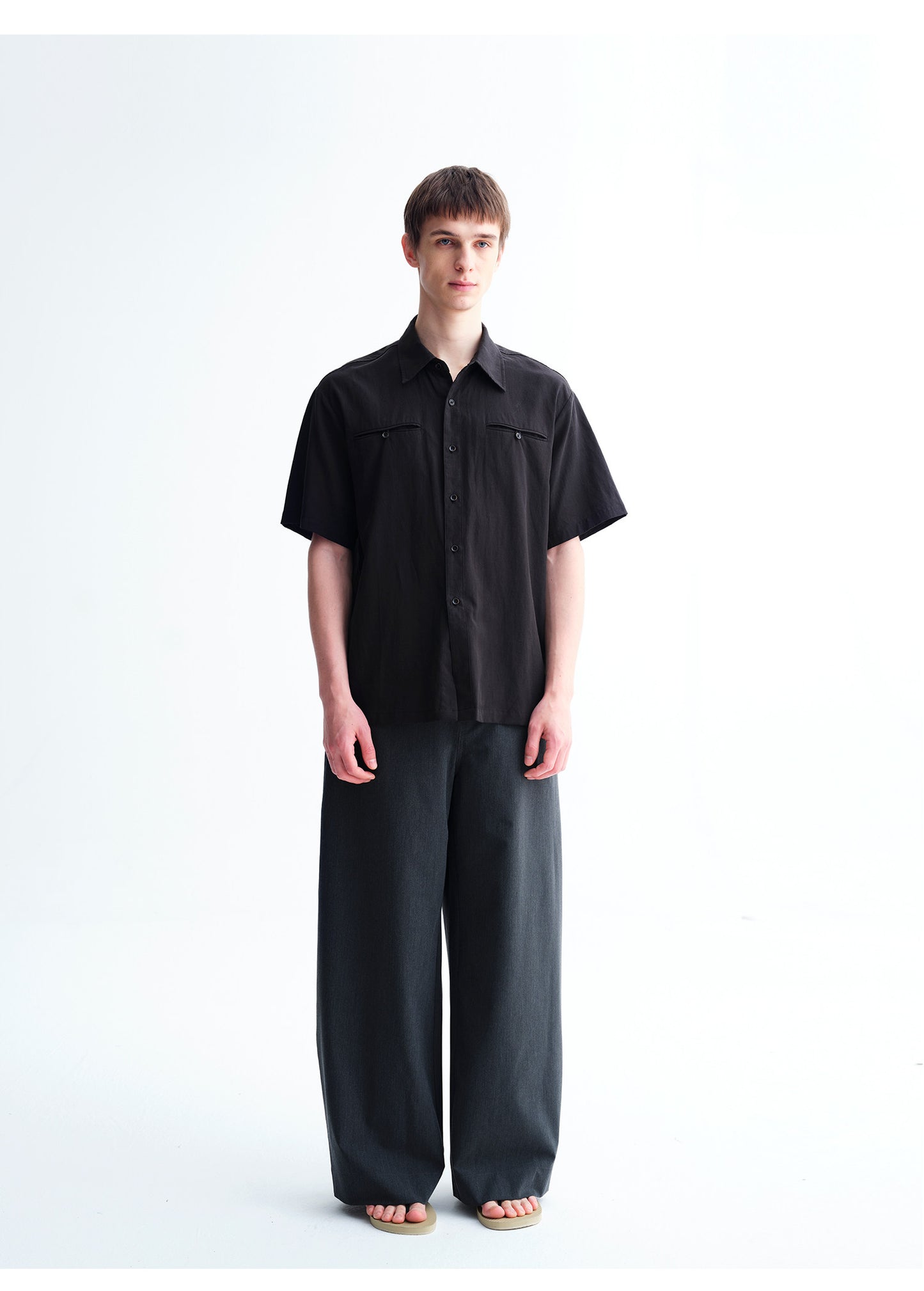 Shirt with Chest Pocket Design