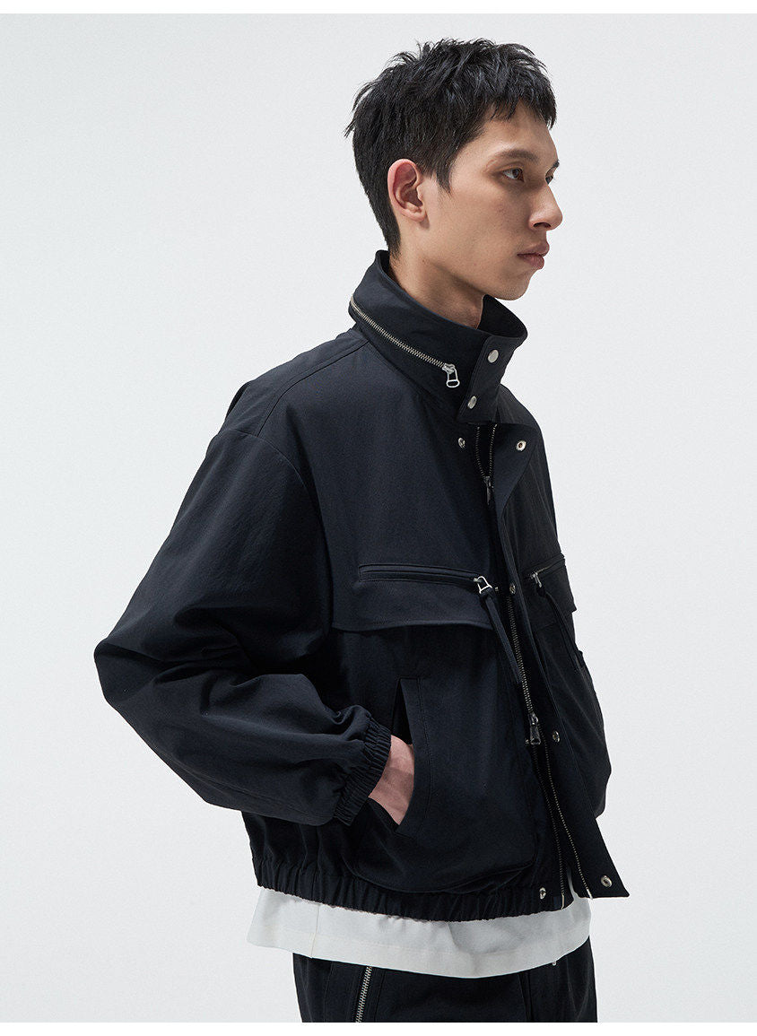 Short-length paratrooper jacket