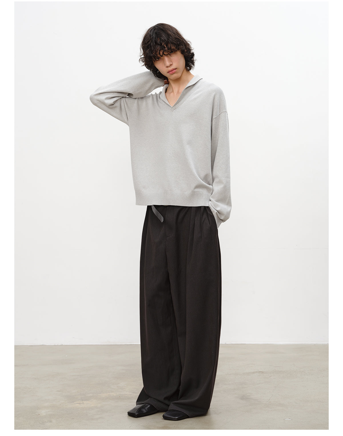 Seagull Collar Sweater