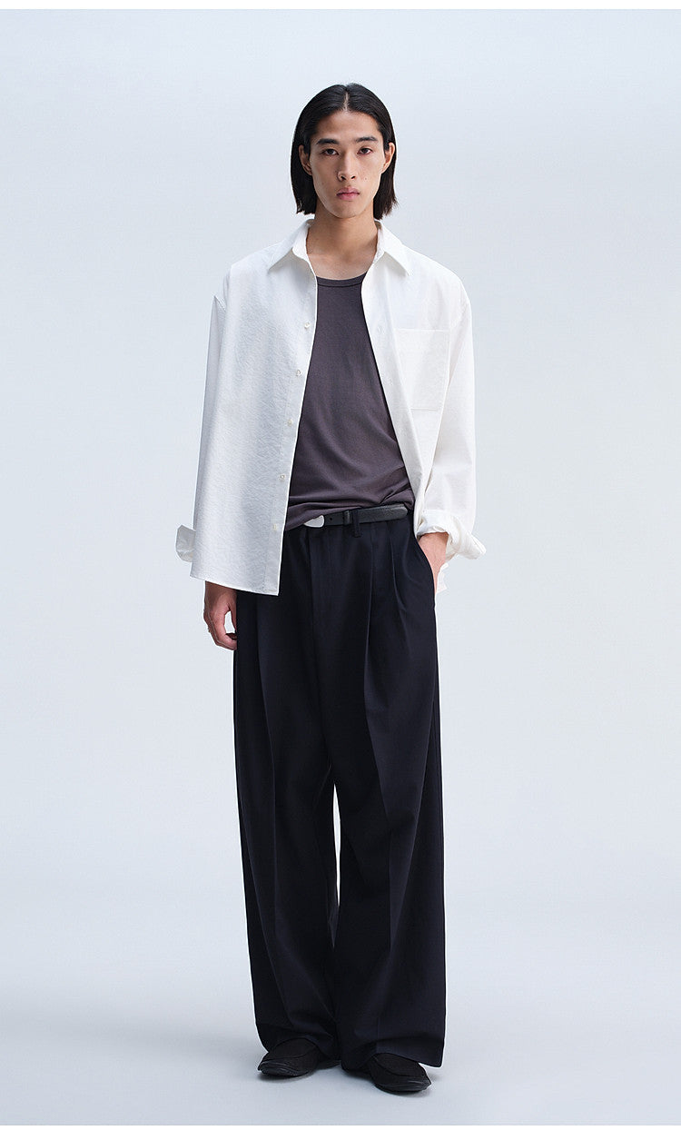 Casual Shirt with a Boxy Silhouette