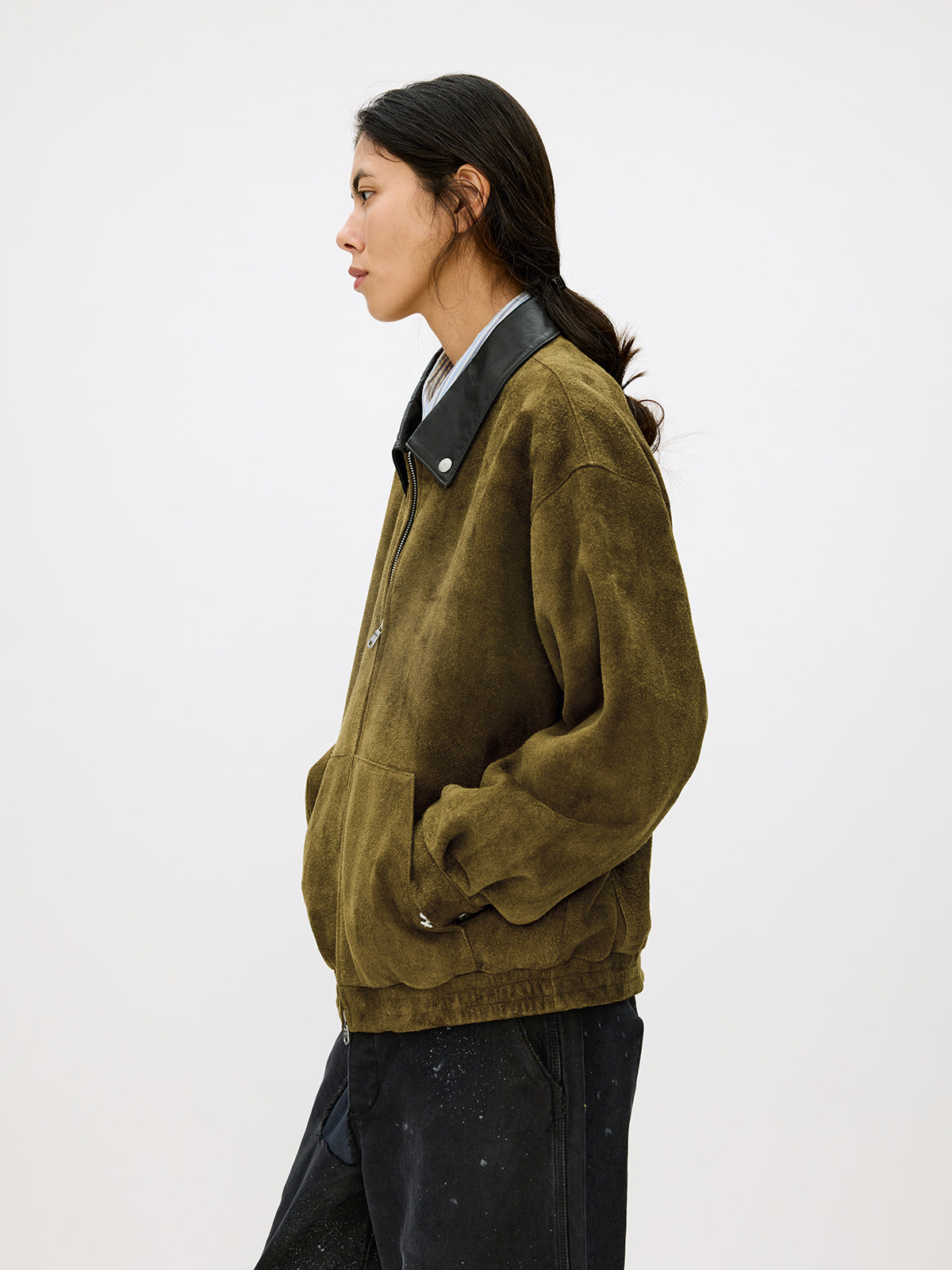 Suede Sheepskin Jacket