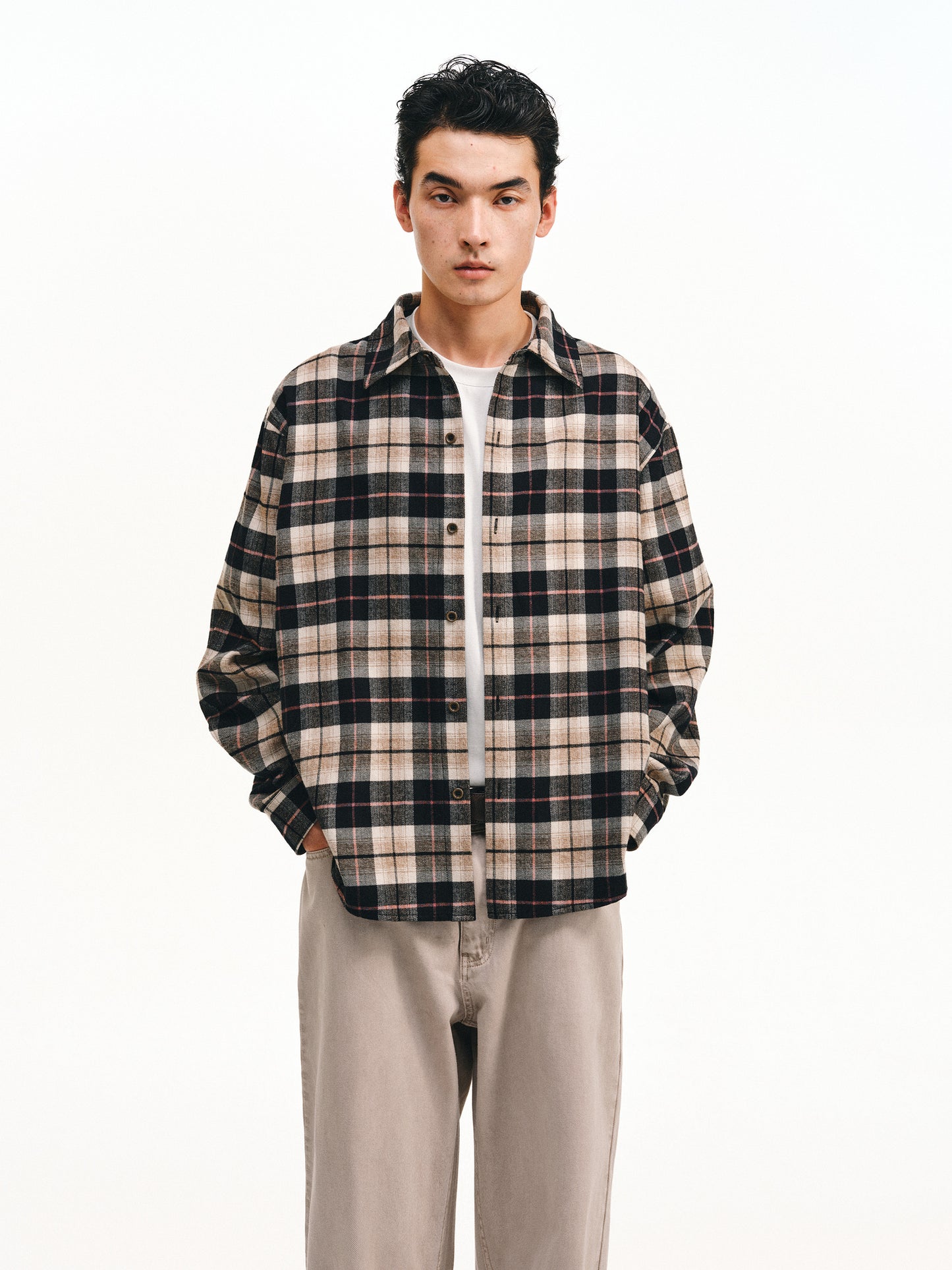Yarn-dyed Flannel Check Shirt