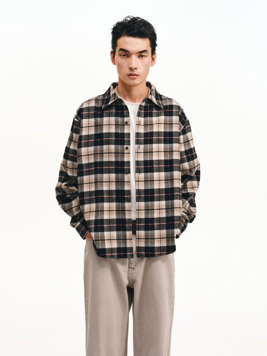 Yarn-dyed Flannel Check Shirt