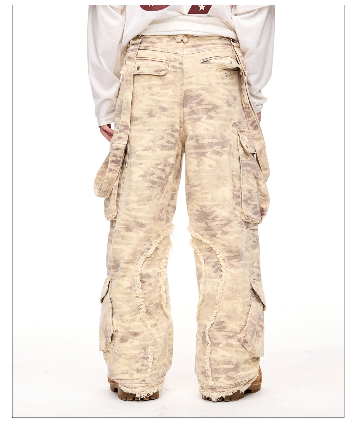 Detachable multi-pocket overalls