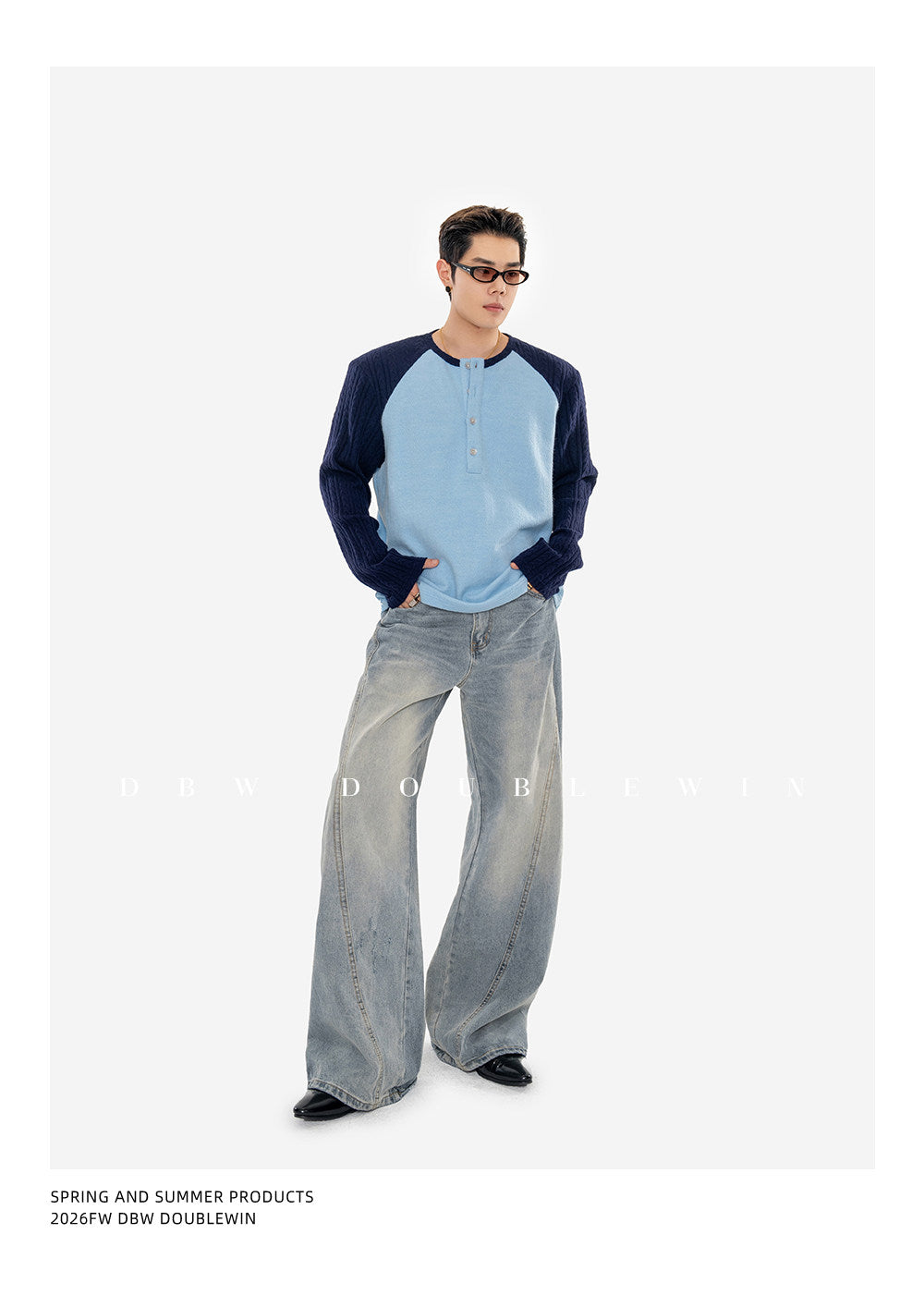 All-Match Loose-Fit Raglan Sweater