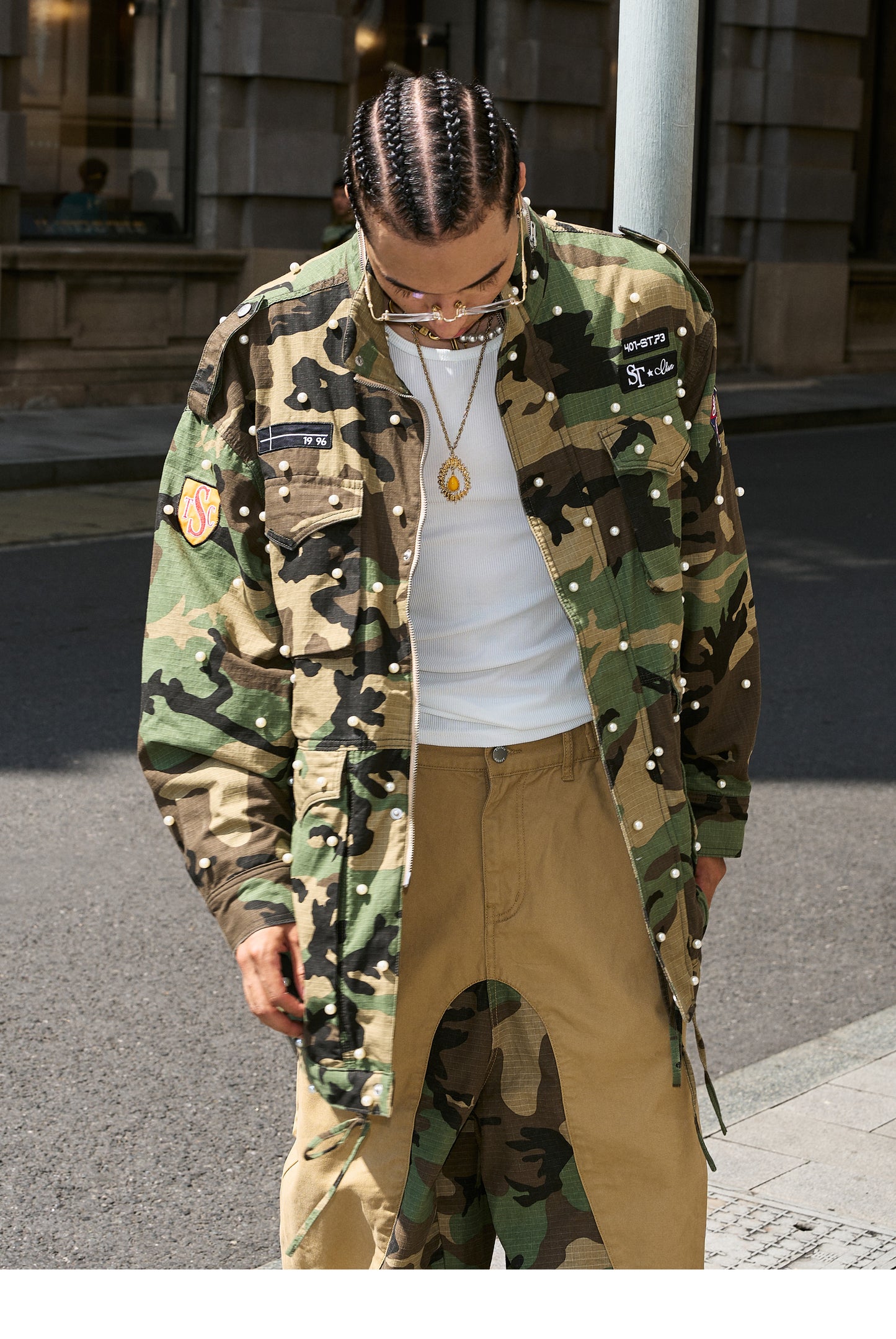 Camouflage Pearl Jacket