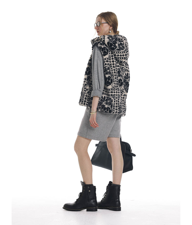 Fleece Hooded Vest