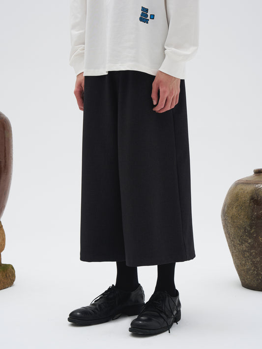 Wide Cropped Pants