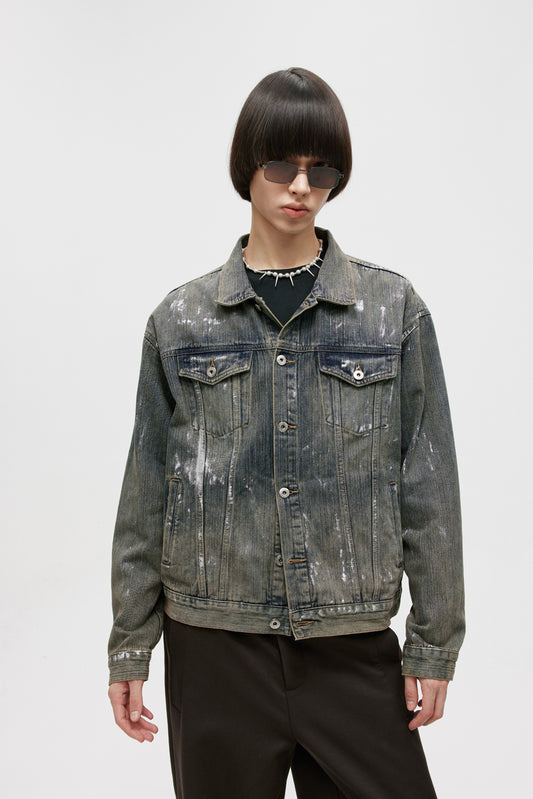 Old Retro Loose Denim Jacket