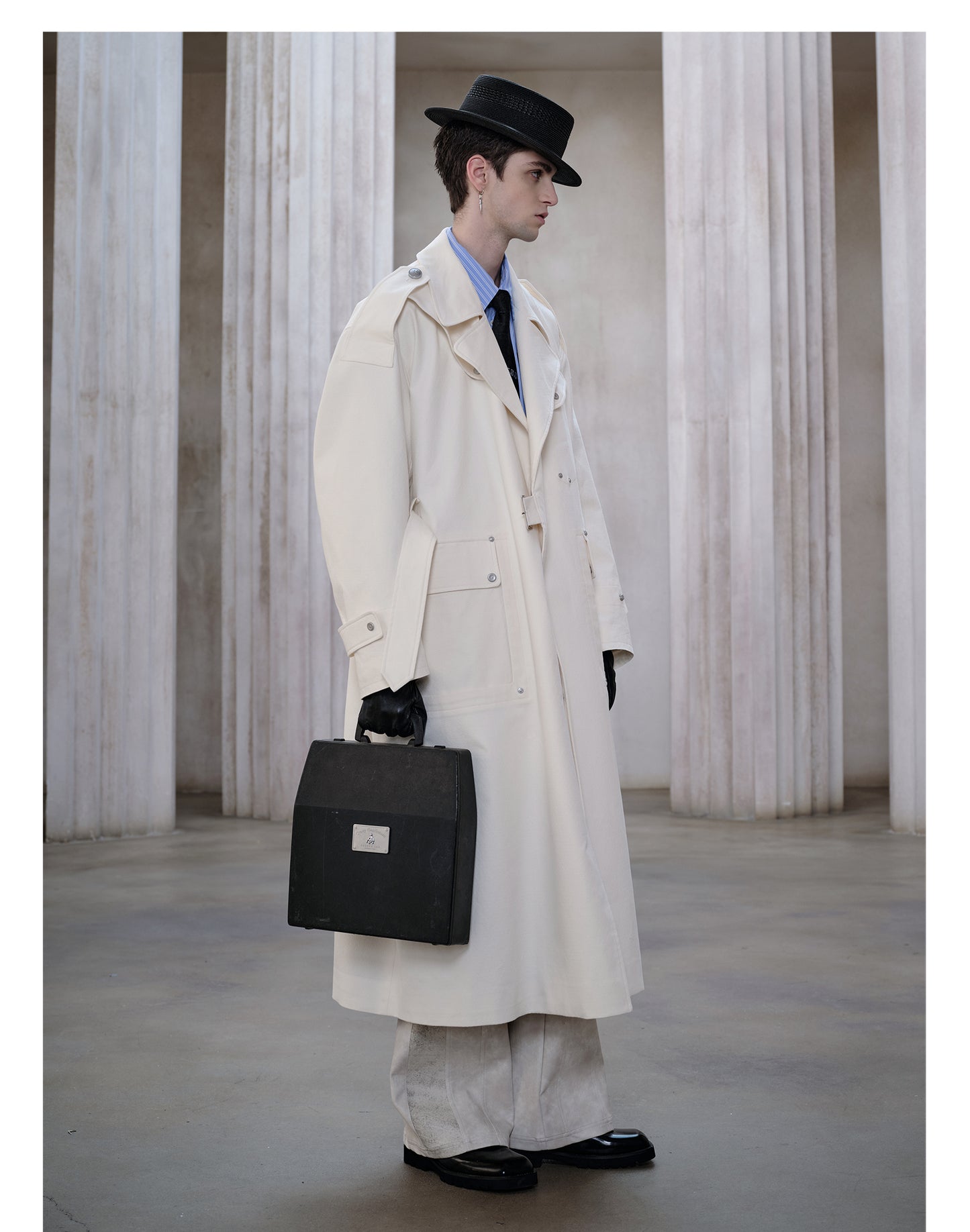 Original Designer Silhouette Coat