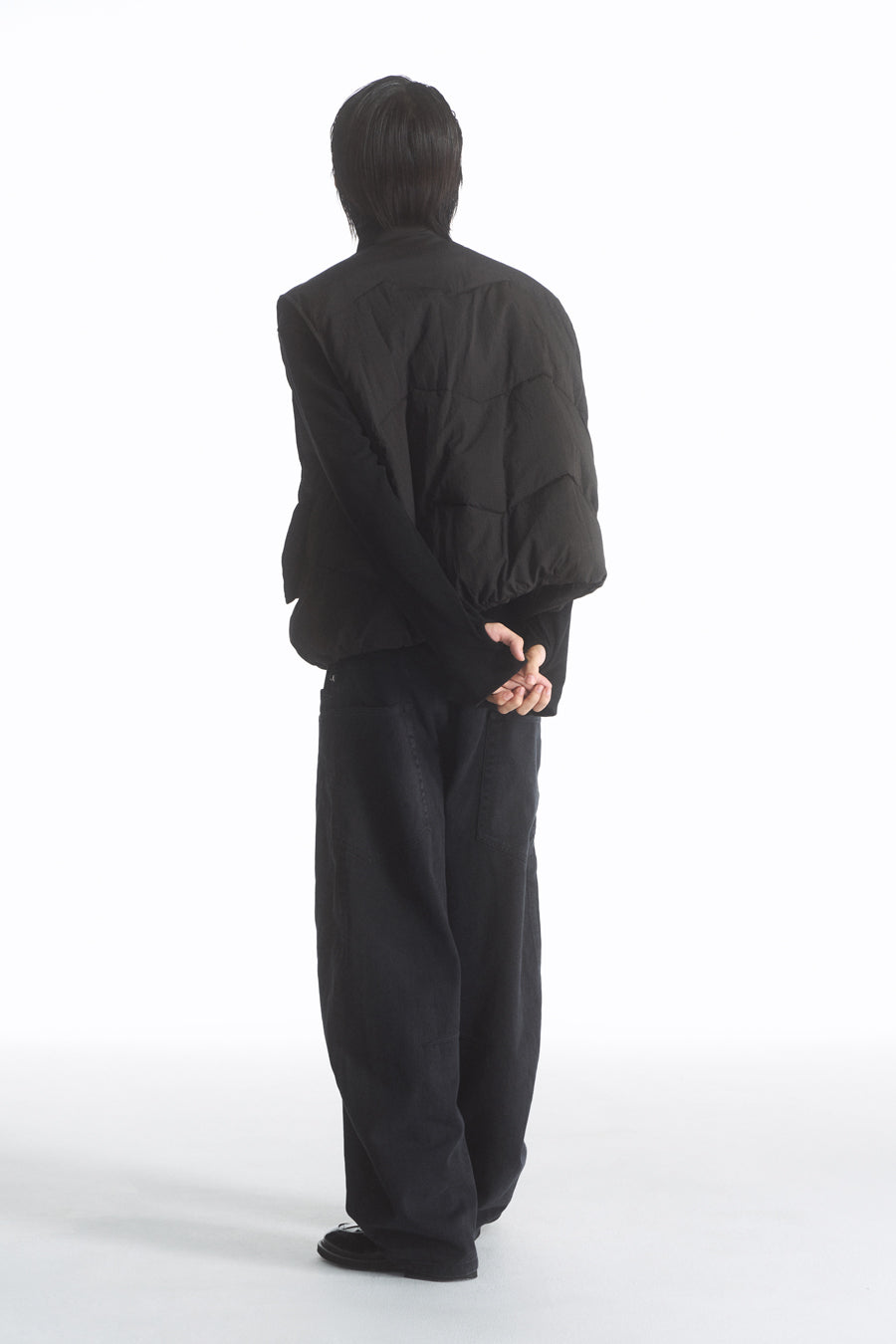 Diagonal Collar Cotton Vest