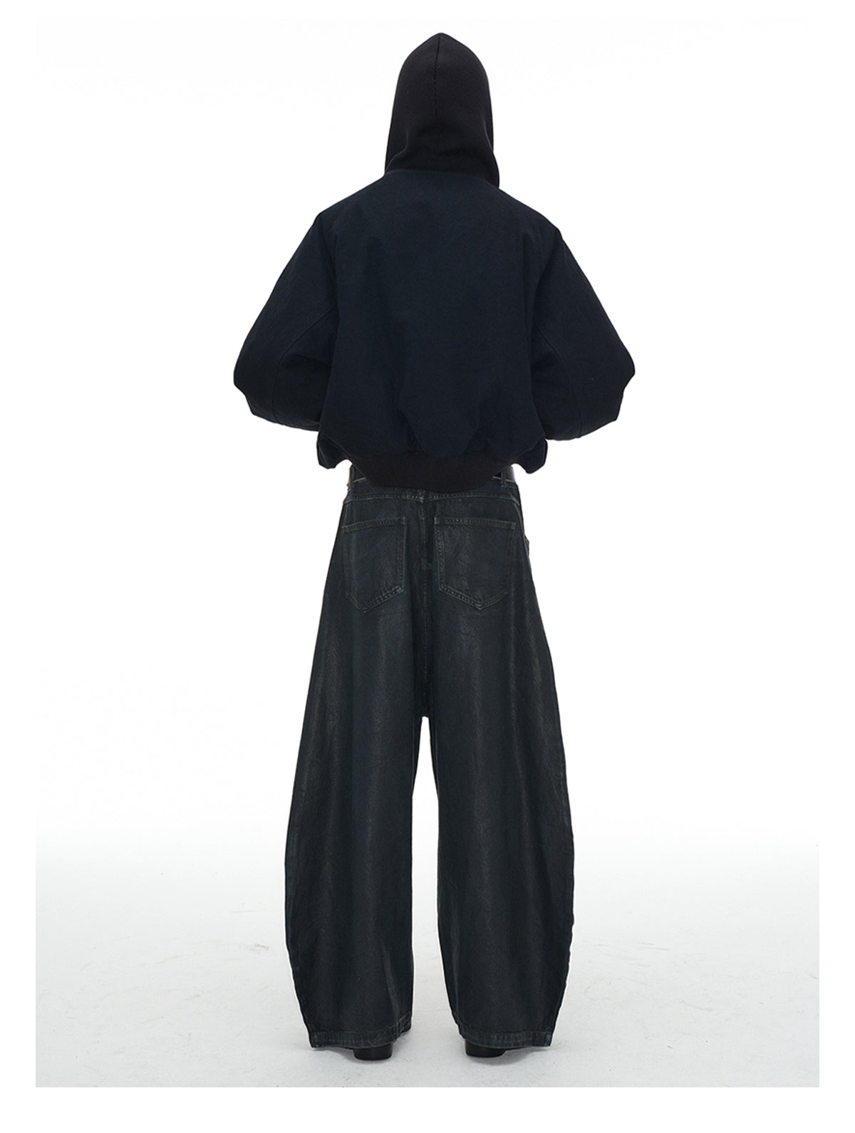 Hooded cotton jacket