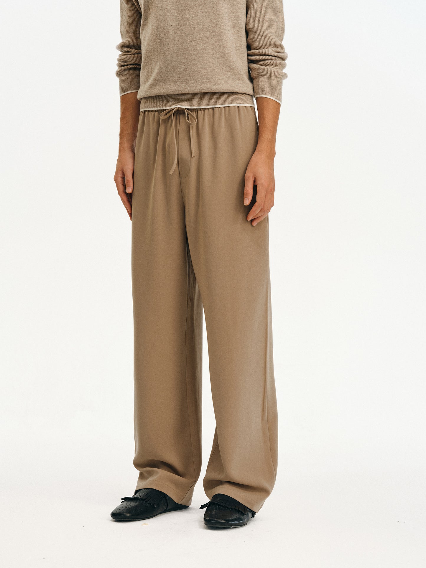 Drawstring Casual Pants