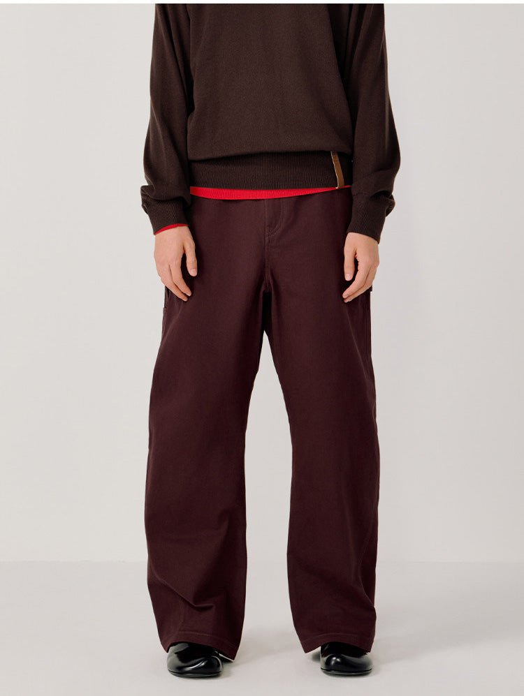 Patch Pocket Workwear Pants