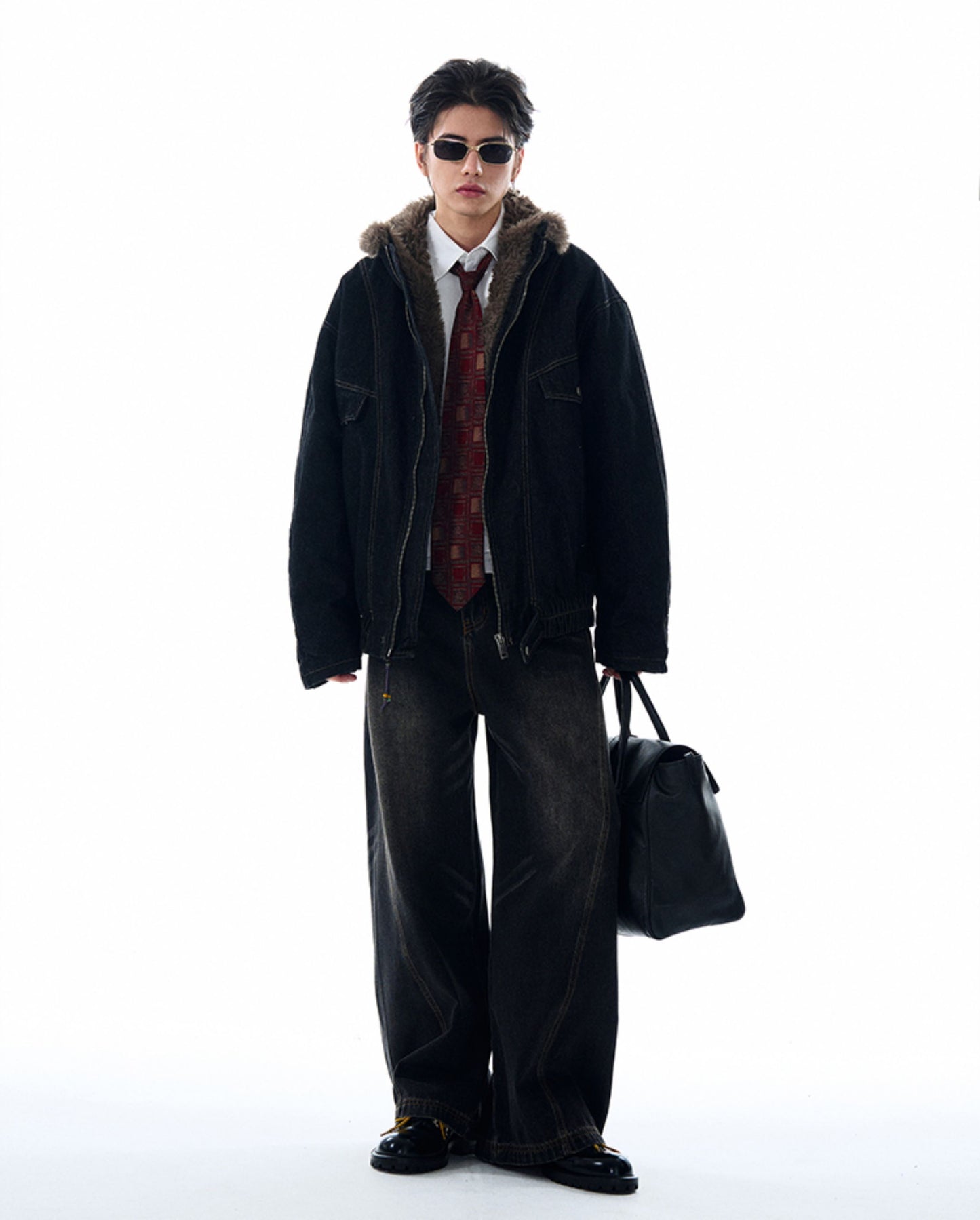 Heavy Washed Denim Jacket