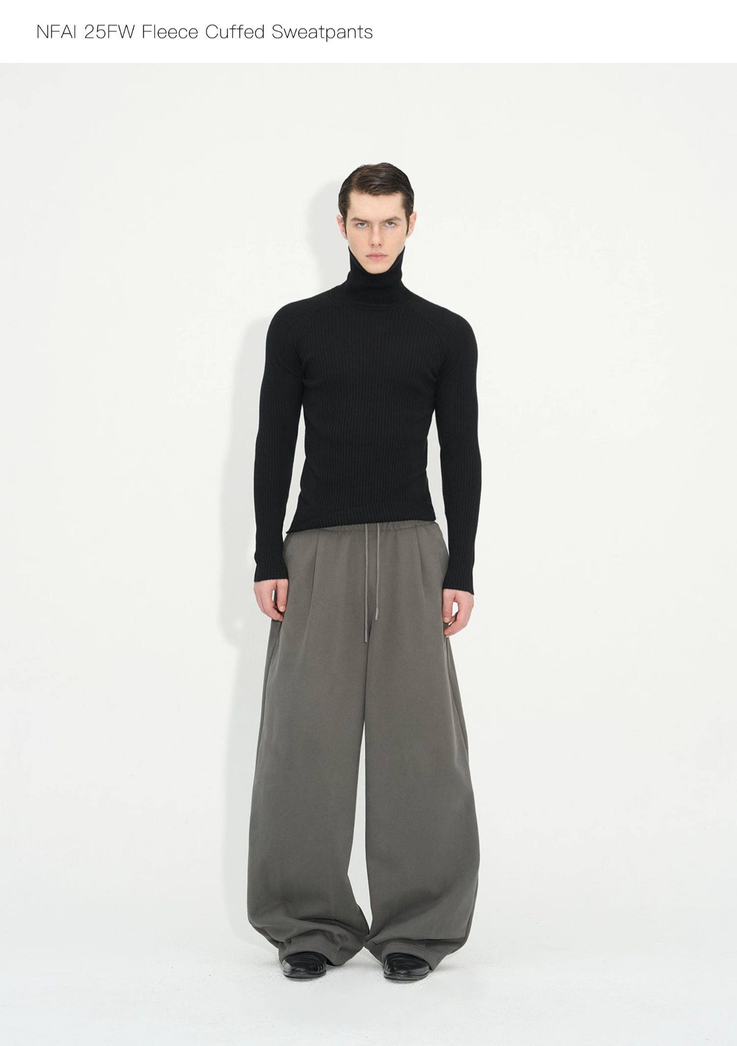 Oversized Fleece Jogger Pants
