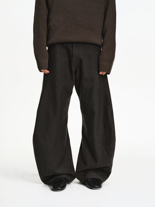 3D Cut Blend Texture Casual Pants