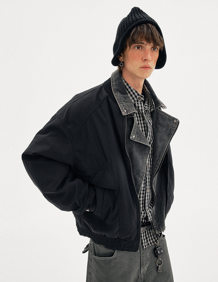 Stand Collar Thick Jacket