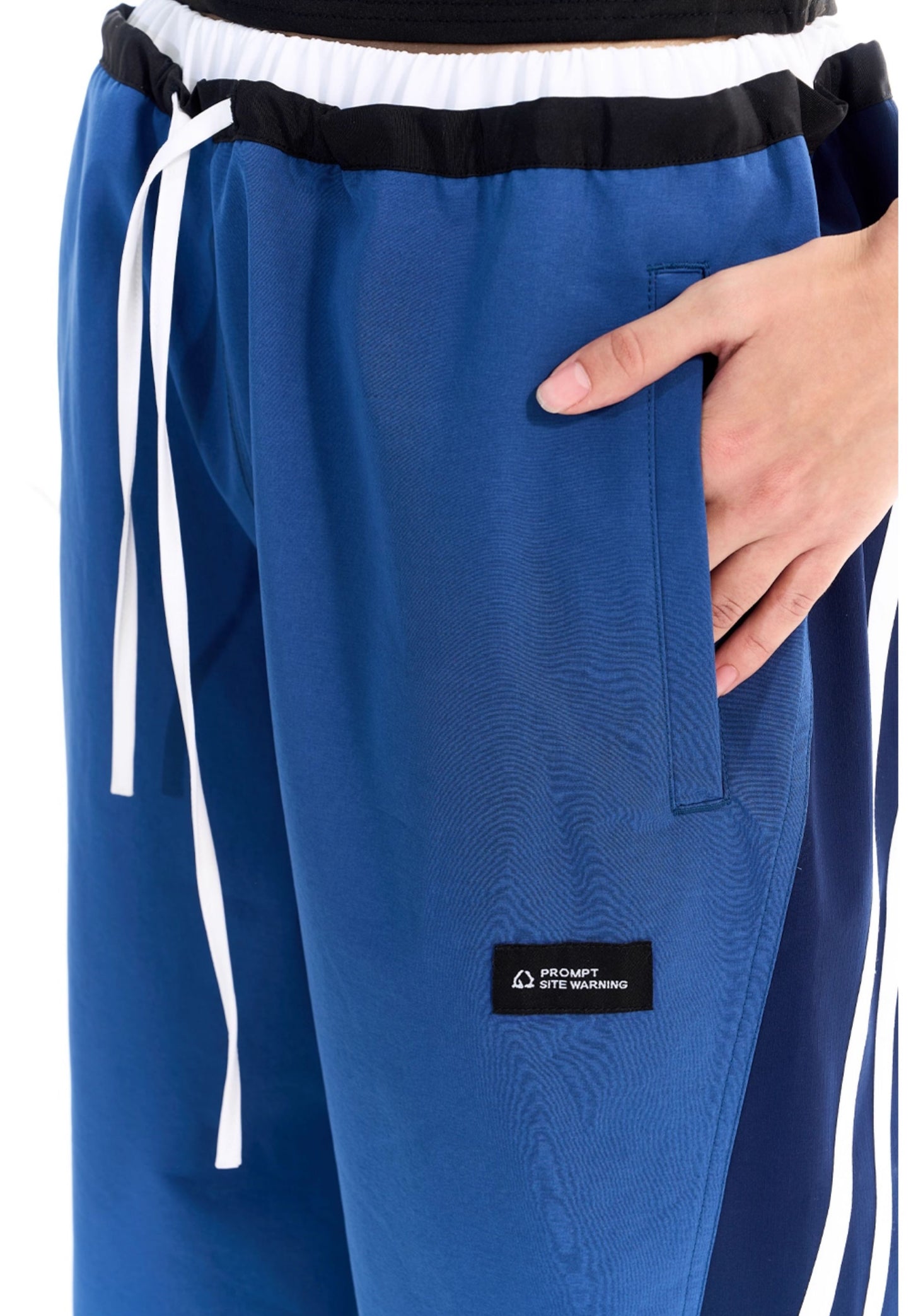 Striped Patchwork Casual Pants