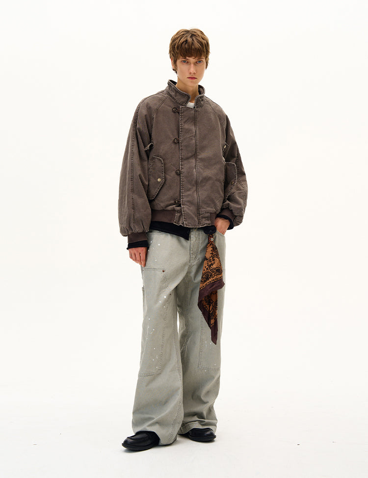 Wash-processed Work Jacket