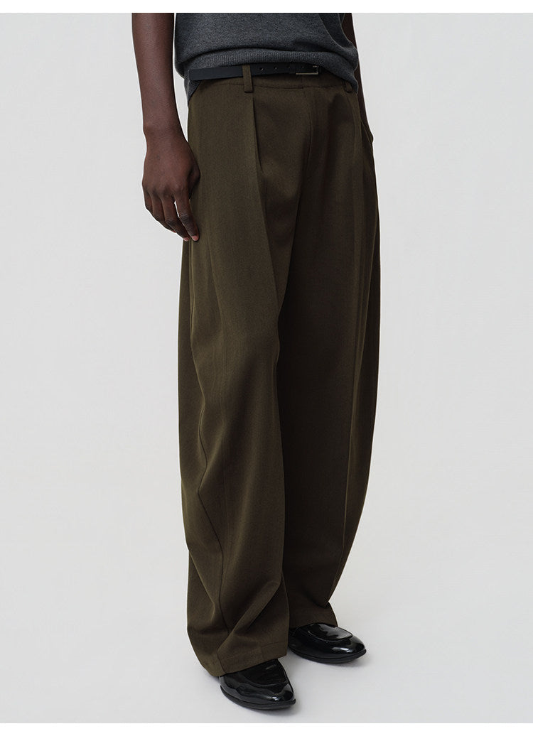 Retro-Style Casual Pants