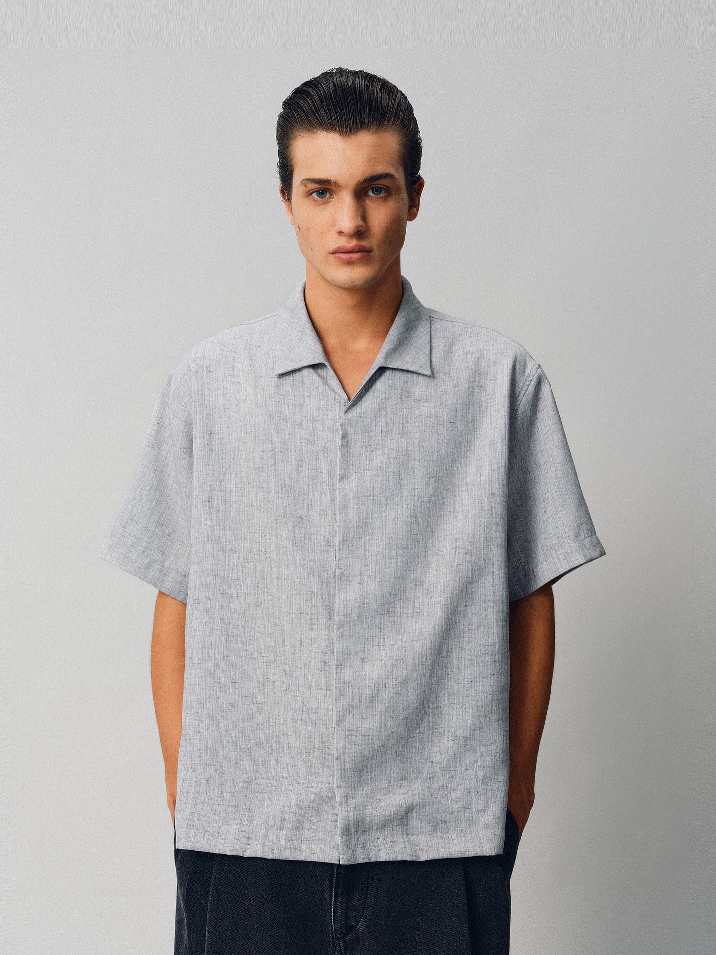 Small V-neck shirt
