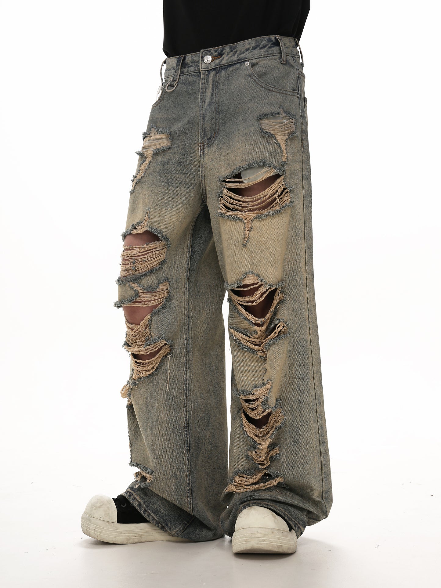 Ripped Beggar Jeans
