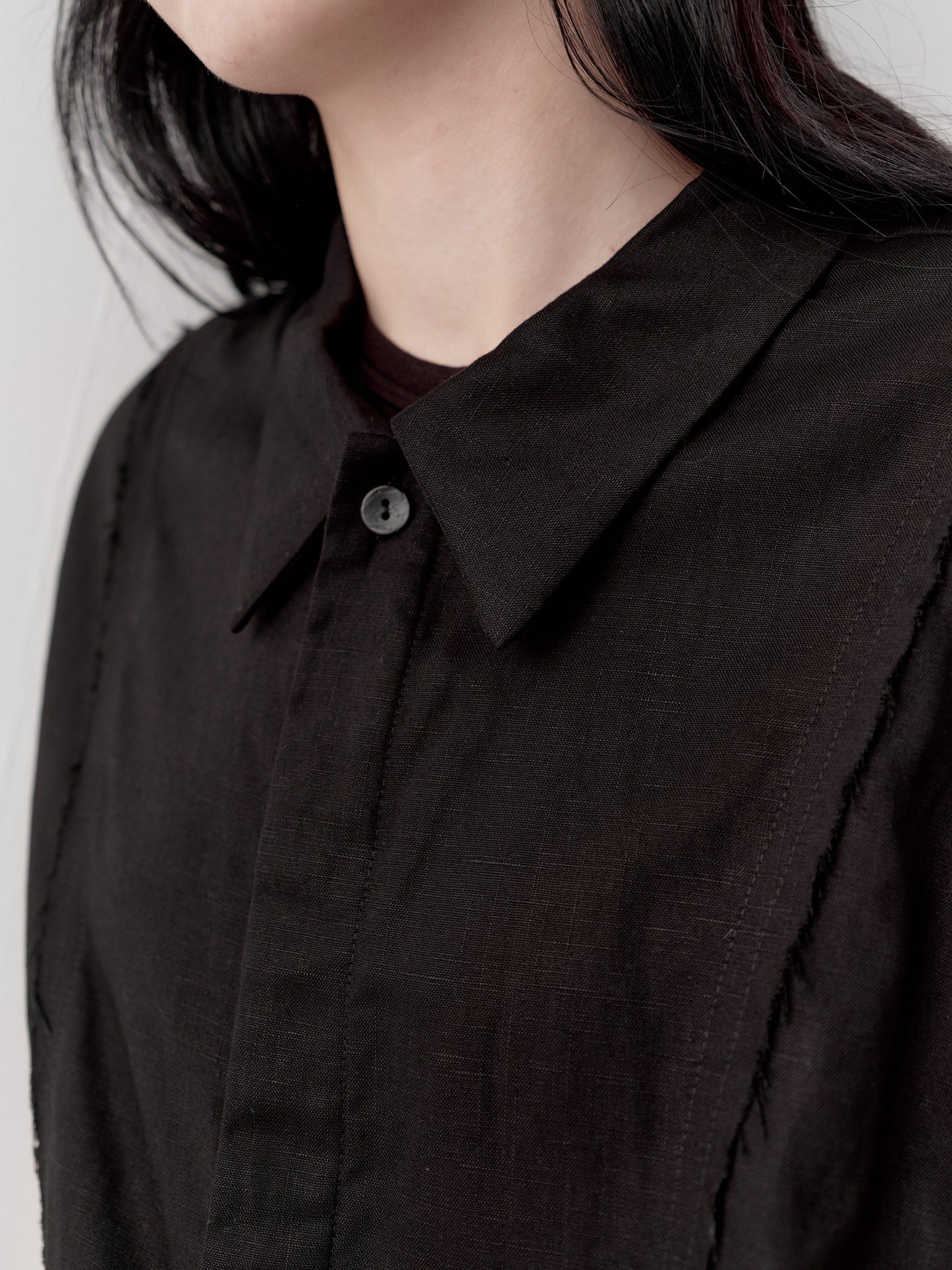 Straight-Shoulder Shirt