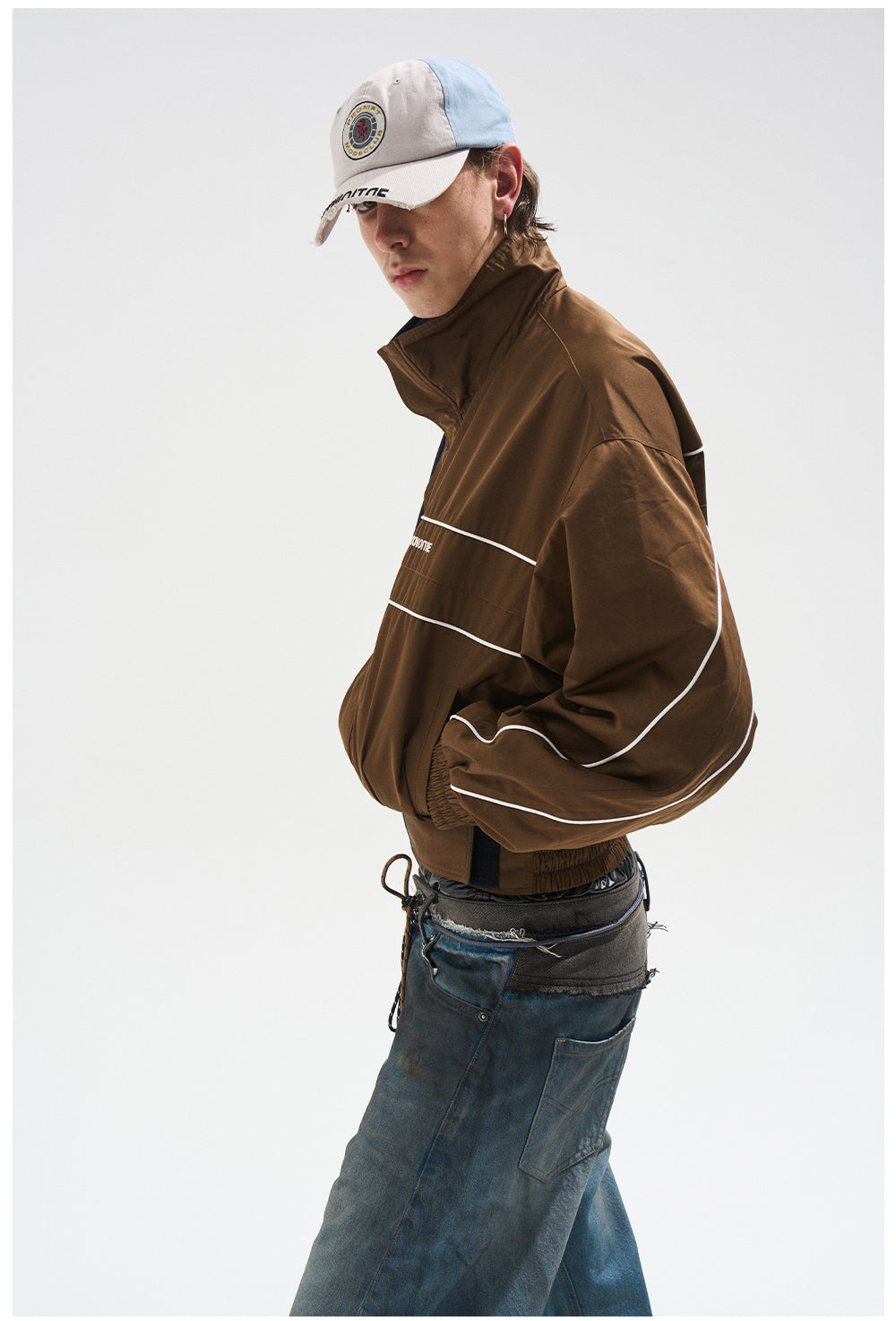 Sports Design Short Jacket