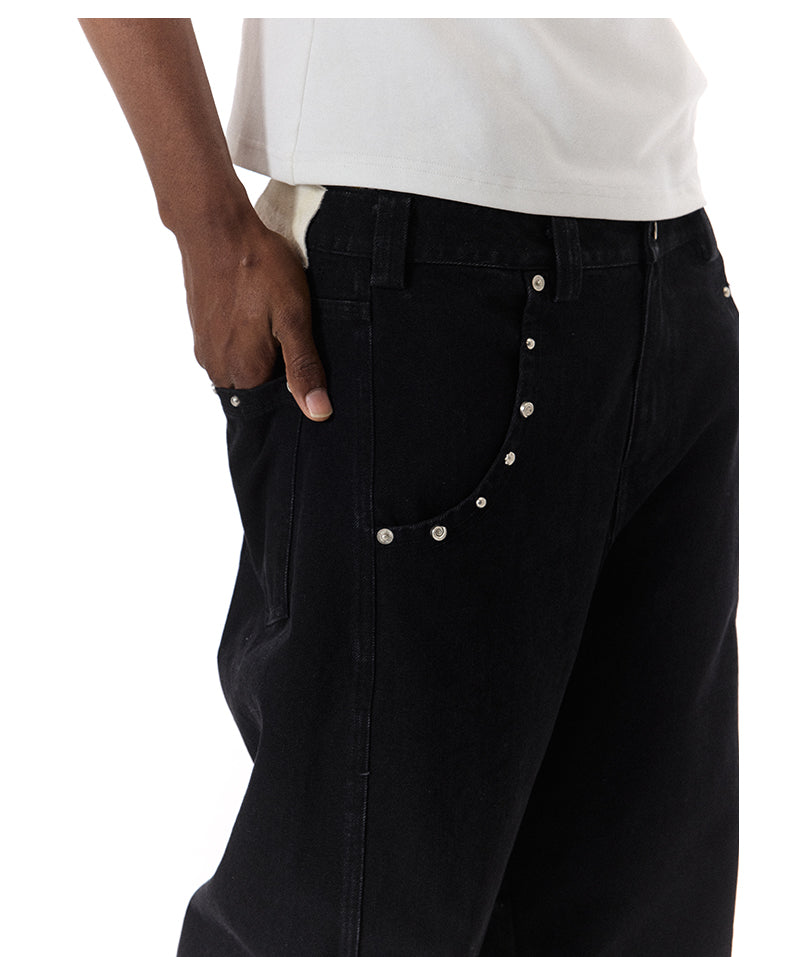 Street Casual Loose Denim