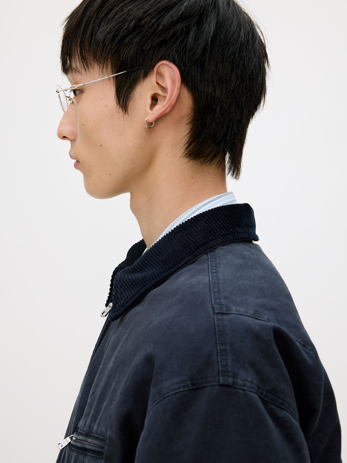 Distressed Work Jacket