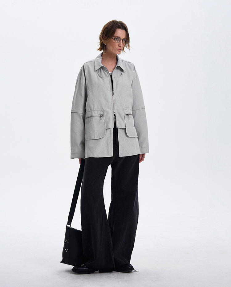 Niche high-end silhouette jacket