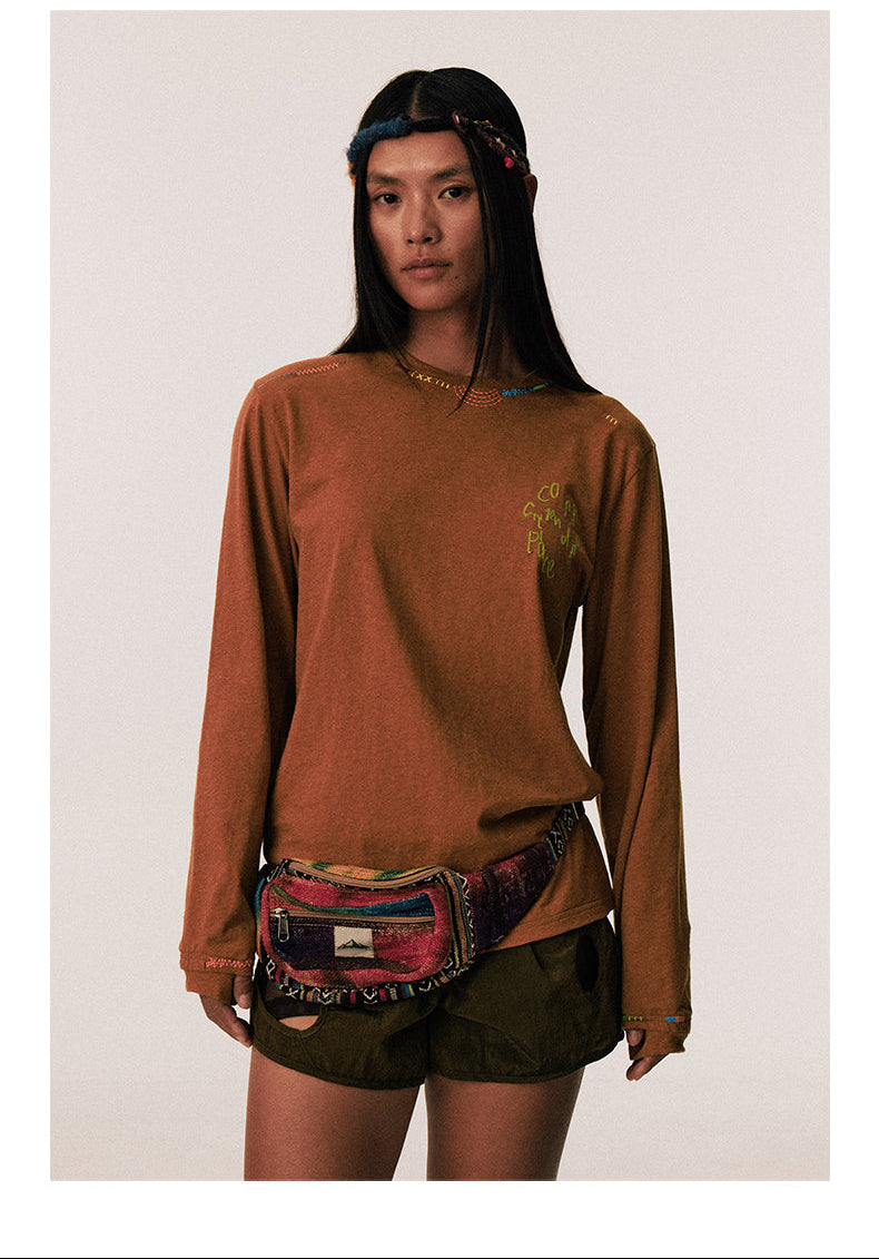 Embroidered Antibacterial T-Shirt