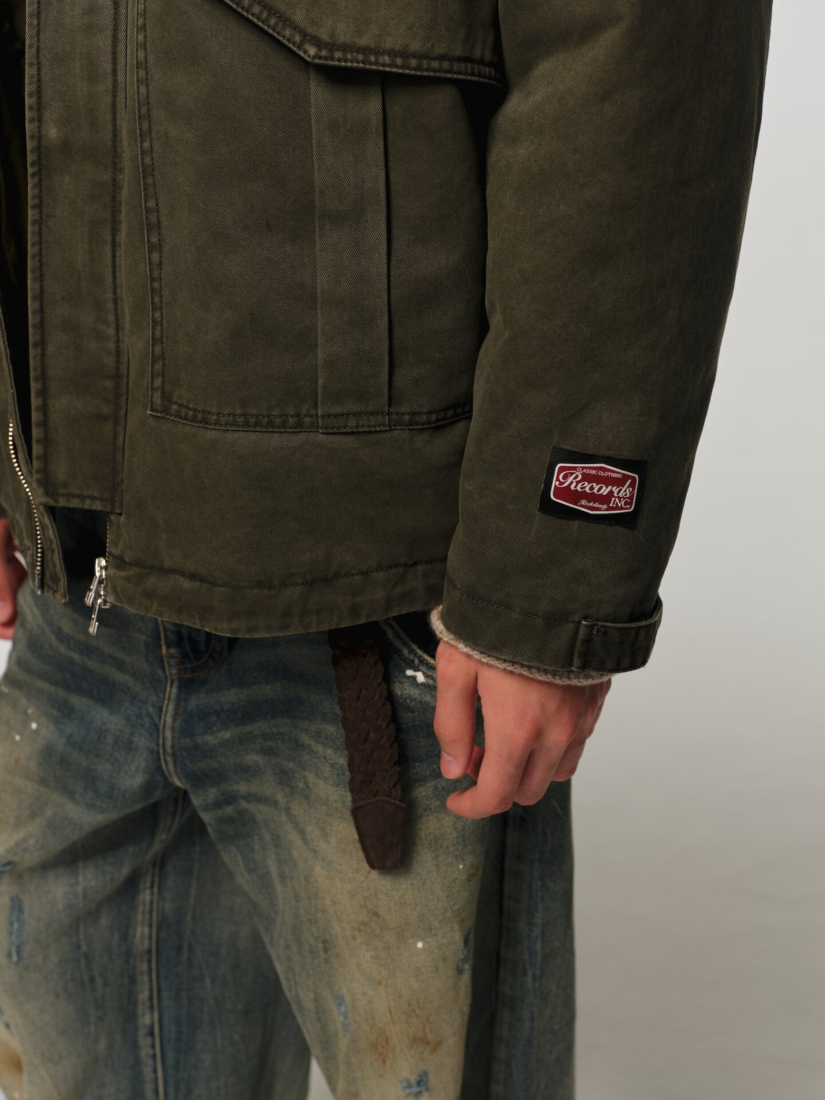 Vintage-Style Battlefield Cotton Jacket