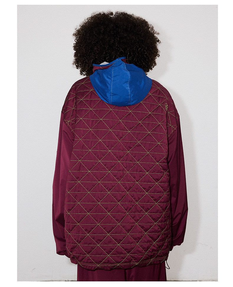 Windbreaker with zipper